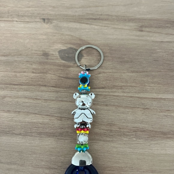 Turkey Blue Evil Eye With Bear Key Chain Purchased In Türkiye - Picture 6 of 8